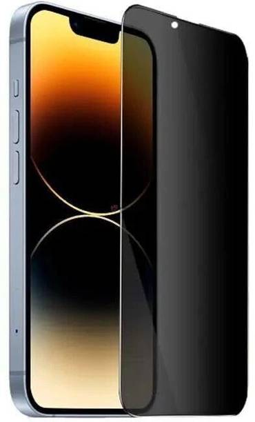 SB SHILD Edge To Edge Tempered Glass for Apple iPhone 13, iPhone 13Pro, iPhone 14, iPhone 16e, Privacy Anti Spy Glass with Matte Finish