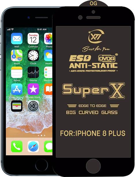 ANILUQ Edge To Edge Tempered Glass for Apple iPhone 8 Plus