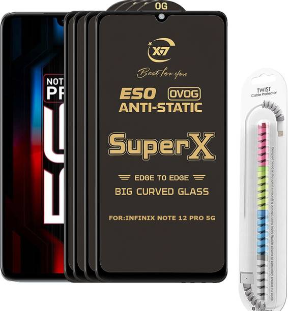 CYOR Edge To Edge Tempered Glass for INFINIX NOTE 12 PRO 5G