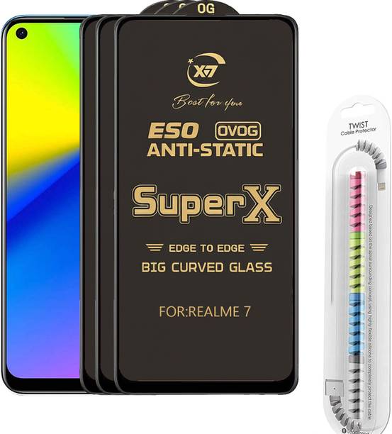 CYOR Edge To Edge Tempered Glass for REALME 7