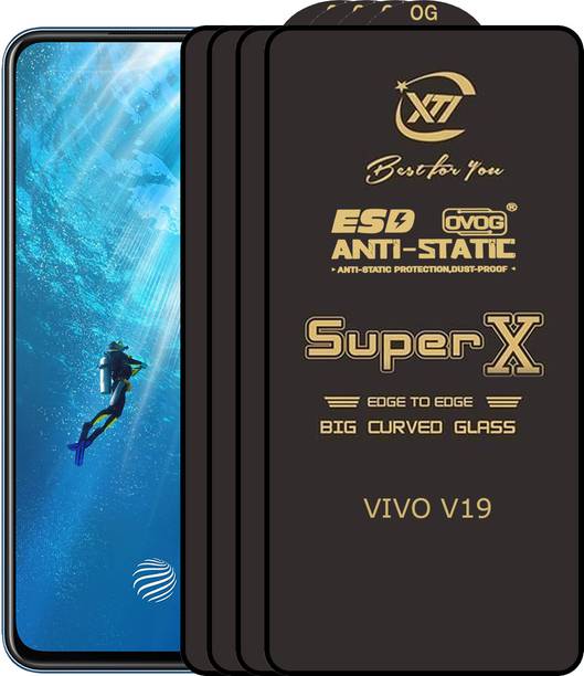 ANILUQ Edge To Edge Tempered Glass for VIVO V19
