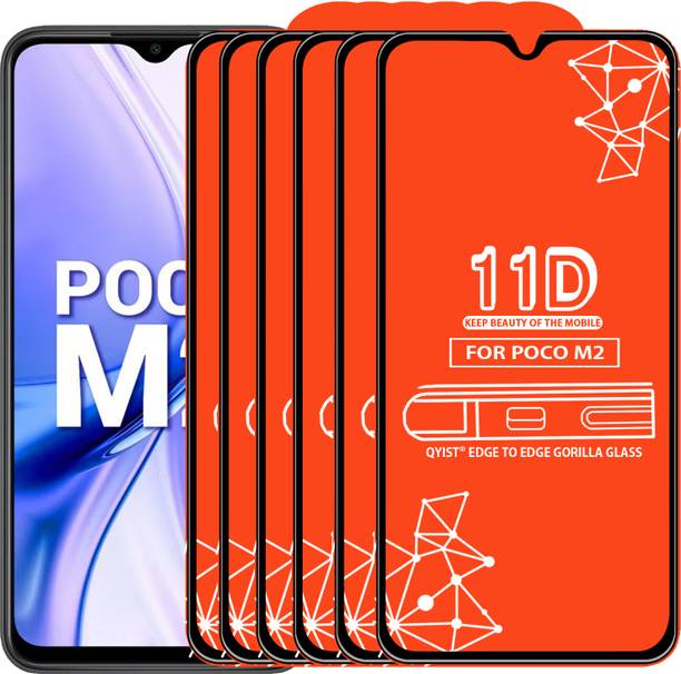 Qyist Edge To Edge Tempered Glass for Poco M2
