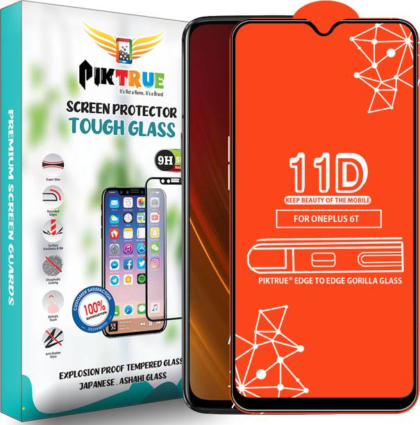 PikTrue Edge To Edge Tempered Glass for OnePlus 6T