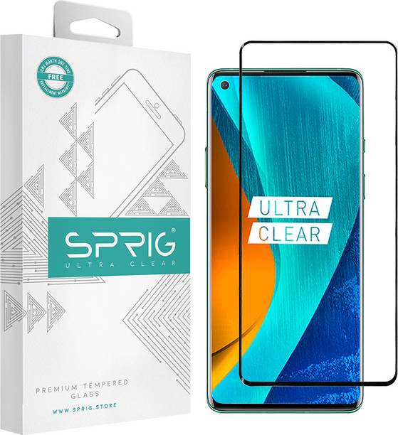 Sprig Edge To Edge Tempered Glass for Sprig Edge To Edge Tempered Glass for OPPO REALME 7 PRO, Realme 7 Pro (Pack of 1)