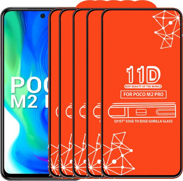 Qyist Edge To Edge Tempered Glass for Poco M2 Pro