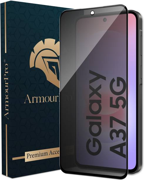 ArmourPro Edge To Edge Tempered Glass for Samsung Galaxy A37 5G, Samsung A57 5G, Privacy Anti Spy Glass