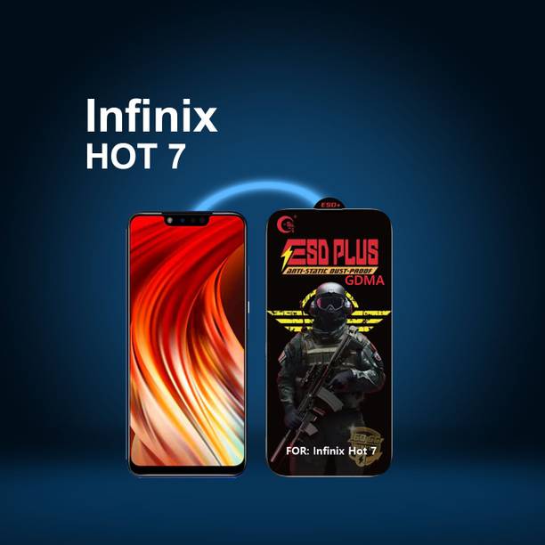 GDMA Edge To Edge Tempered Glass for Infinix Hot 7