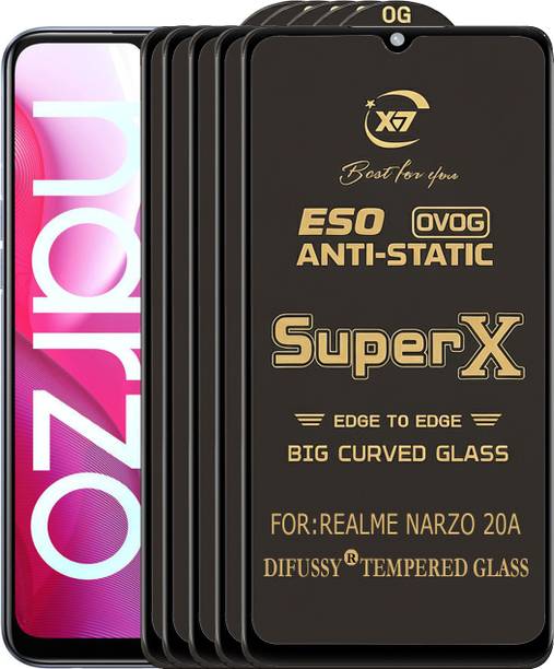 Difussy Edge To Edge Tempered Glass for REALME NARZO 20A