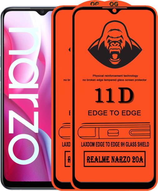Laxdom Edge To Edge Tempered Glass for REALME NARZO 20A
