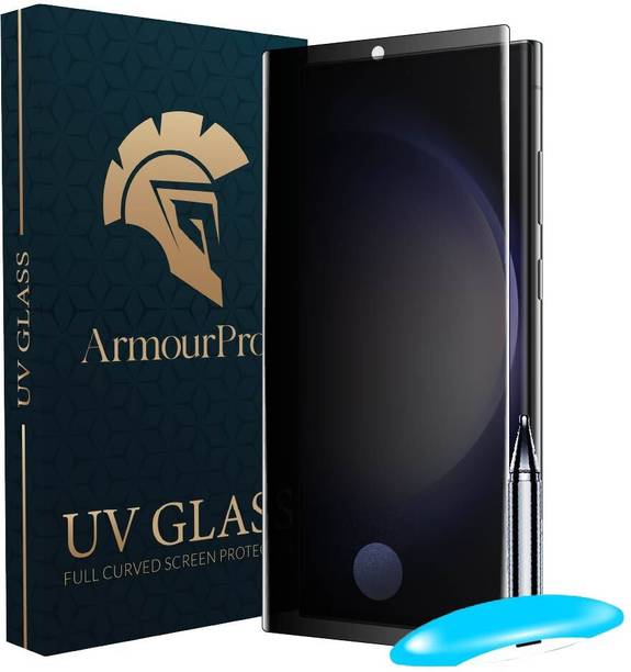 ArmourPro Edge To Edge Tempered Glass for Samsung Galaxy S23 Ultra 5G, Samsung S23 Ultra, Privacy Anti Spy Protection