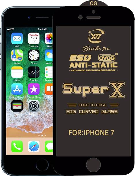 ANILUQ Edge To Edge Tempered Glass for Apple iPhone 7