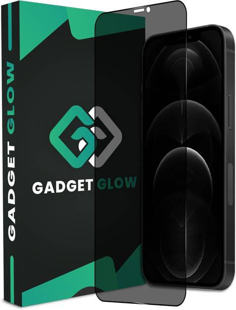 Gadget Glow Edge To Edge Tempered Glass for iPhone 12 Pro Max, Apple iPhone 12 Pro Max, Apple 12 Pro Max