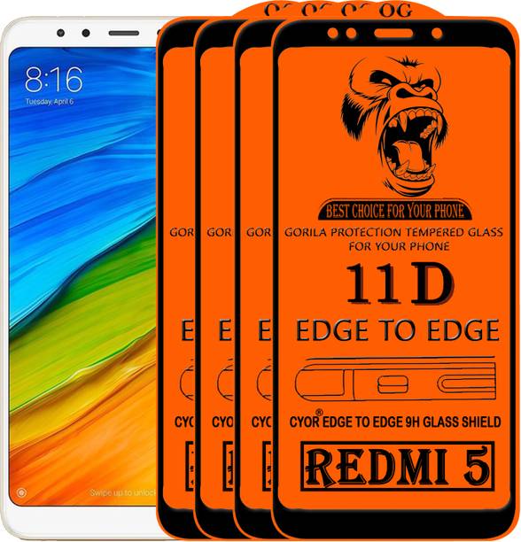 CYOR Edge To Edge Tempered Glass for Mi Redmi 5