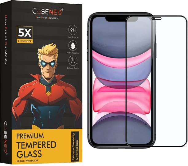 CASENED Tempered Glass Guard for iPhone XR 6.1, iPhone 11