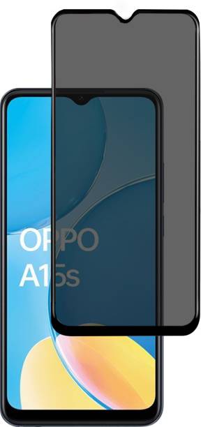 HUPSHY Edge To Edge Tempered Glass for OPPO A15S