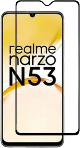 Heatmor Edge To Edge Tempered Glass for Realme Narzo N53