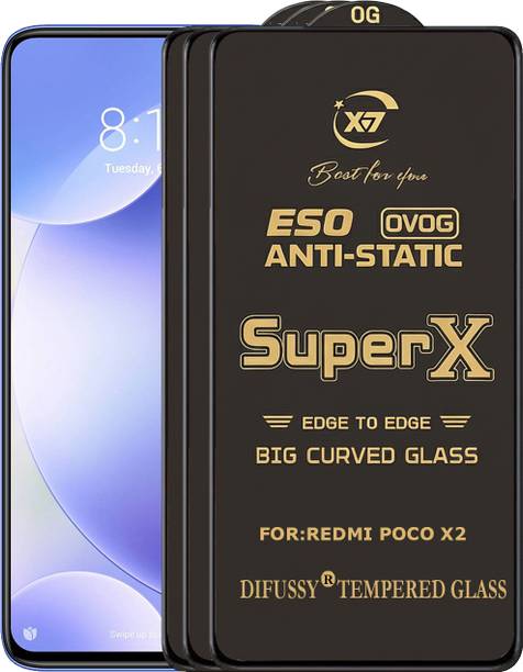 Difussy Edge To Edge Tempered Glass for REDMI POCO X2