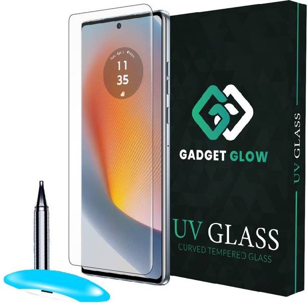 Gadget Glow Edge To Edge Tempered Glass for Motorola Mo...