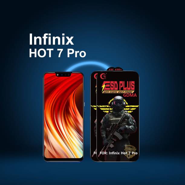 GDMA Edge To Edge Tempered Glass for Infinix Hot 7 Pro