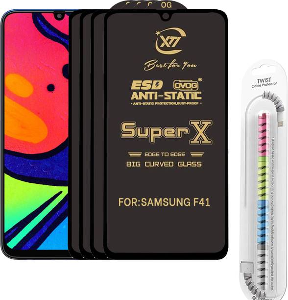 TWIGLO Edge To Edge Tempered Glass for SAMSUNG F41