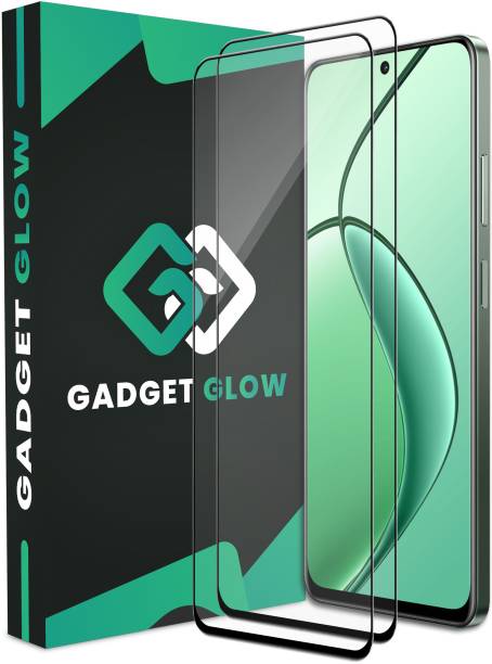 Gadget Glow Edge To Edge Tempered Glass for Realme 12X 5G, Realme 12X, Realme Narzo 70 Pro 5G, Realme Narzo 70 Pro, Realme C65 5G, Realme C65
