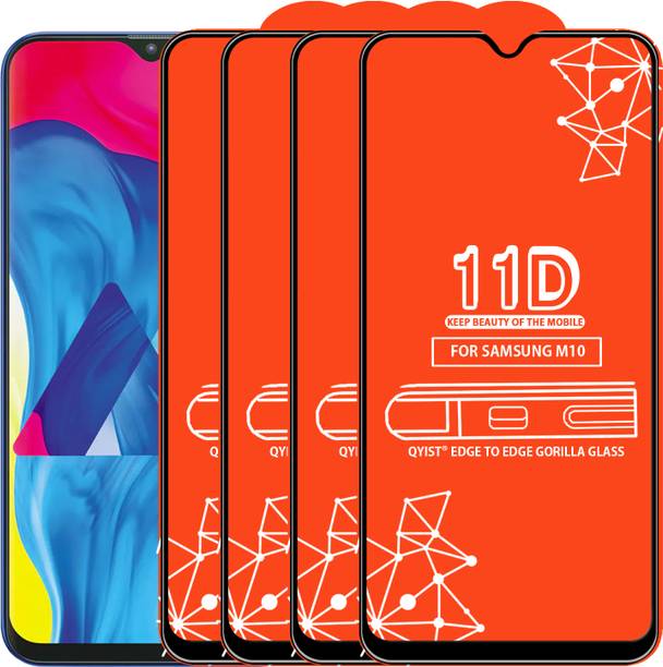 Qyist Edge To Edge Tempered Glass for Samsung Galaxy M10