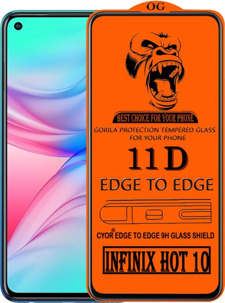 CYOR Edge To Edge Tempered Glass for INFINIX HOT 10