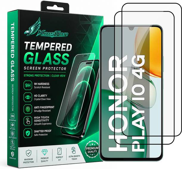 KOISTON Edge To Edge Tempered Glass for | Screen Guard Protector | 9H Hardness | Edge to Edge | Full Coverage | Case Friendly, Honor Play 10 4G