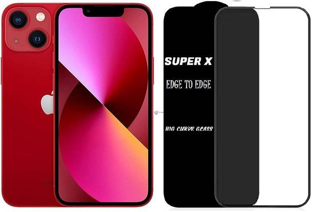 TELESHIELD Edge To Edge Tempered Glass for Apple iphone 13 Mini, DelhiGear Glass, Screen Protector, Tempered Glass, Screen Guard, Mobile Glass