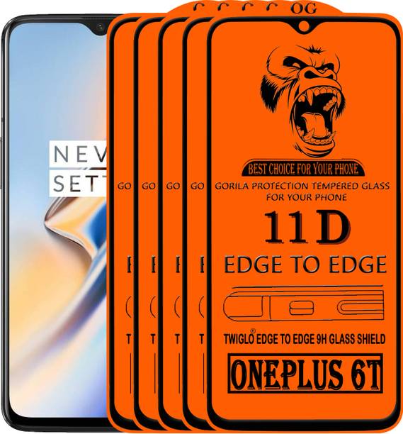 TWIGLO Edge To Edge Tempered Glass for OnePlus 6T