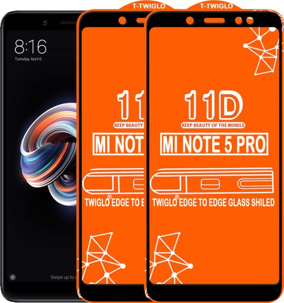 TWIGLO Edge To Edge Tempered Glass for Mi Redmi Note 5 Pro