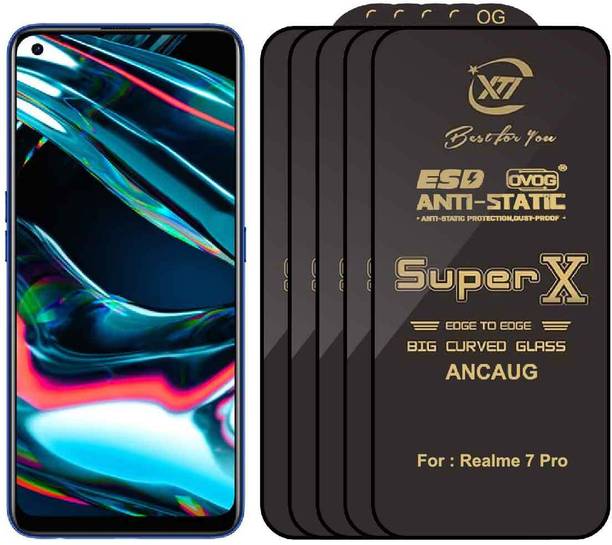 SuperX Edge To Edge Tempered Glass for Realme 7 Pro