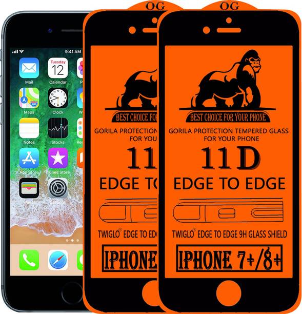 TWIGLO Edge To Edge Tempered Glass for Apple iPhone 7 Plus