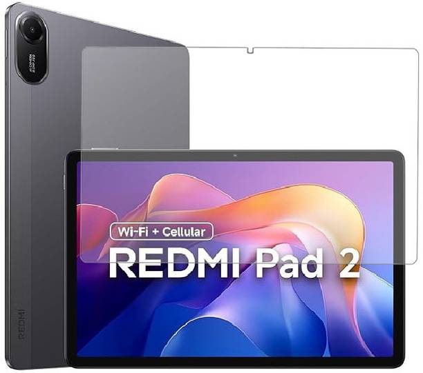 Vetrivel Edge To Edge Tempered Glass for Redmi Pad 2 11 inch (Pack of 1)