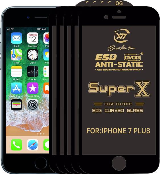 ANILUQ Edge To Edge Tempered Glass for Apple iPhone 7 Plus
