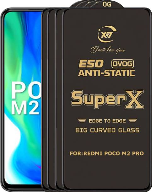 ANILUQ Edge To Edge Tempered Glass for REDMI POCO M2 PRO