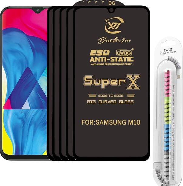 CYOR Edge To Edge Tempered Glass for Samsung Galaxy M10