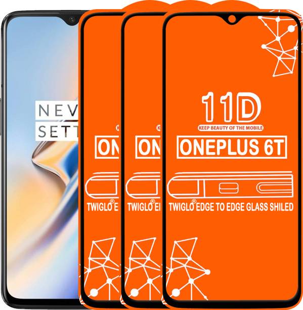 TWIGLO Edge To Edge Tempered Glass for OnePlus 6T