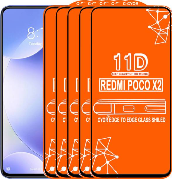 CYOR Edge To Edge Tempered Glass for REDMI POCO X2