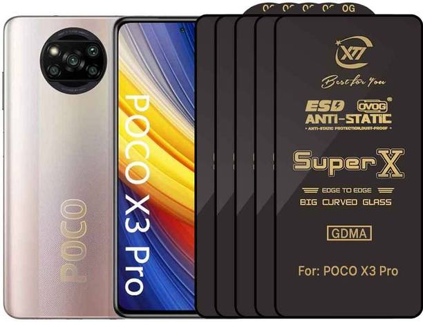 GDMA Edge To Edge Tempered Glass for POCO X3 PRO
