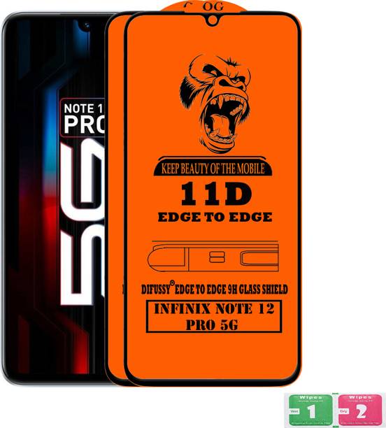 Difussy Edge To Edge Tempered Glass for INFINIX NOTE 12 PRO 5G