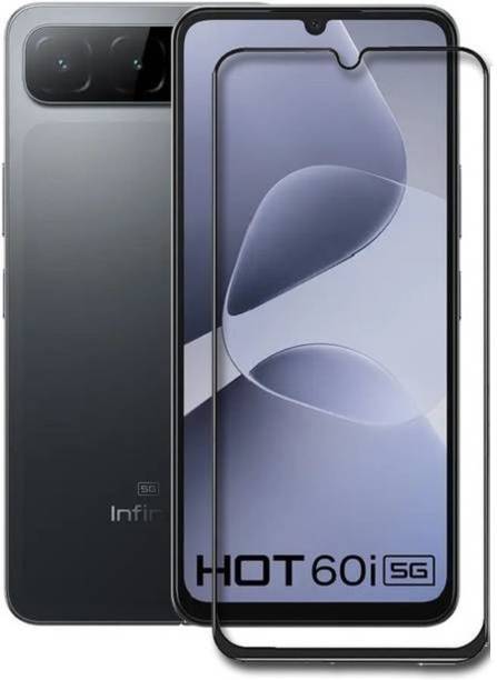 BRENZZ Edge To Edge Tempered Glass for Infinix HOT 60i 5G, Infinix HOT 60i
