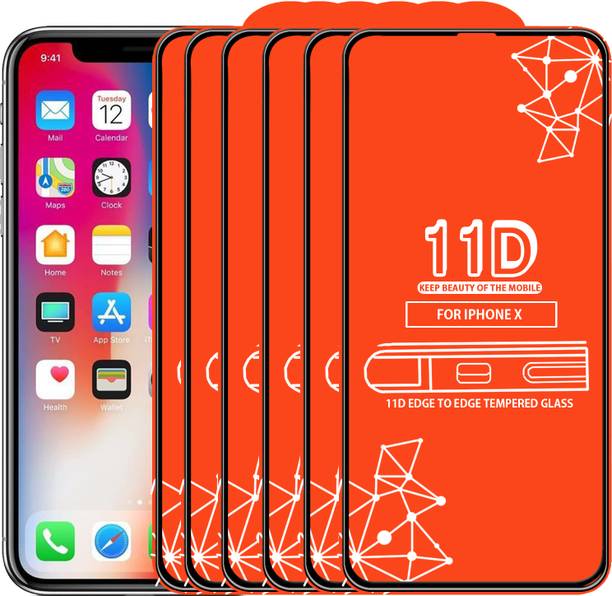Roxel Edge To Edge Tempered Glass for Apple iPhone X