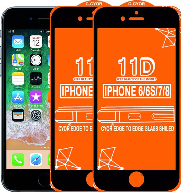 CYOR Edge To Edge Tempered Glass for Apple iPhone 6