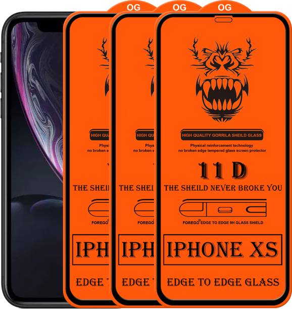Forego Edge To Edge Tempered Glass for Apple iPhone XS
