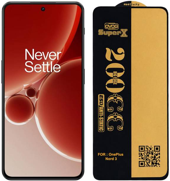 SuperX Edge To Edge Tempered Glass for OnePlus Nord 3 5G