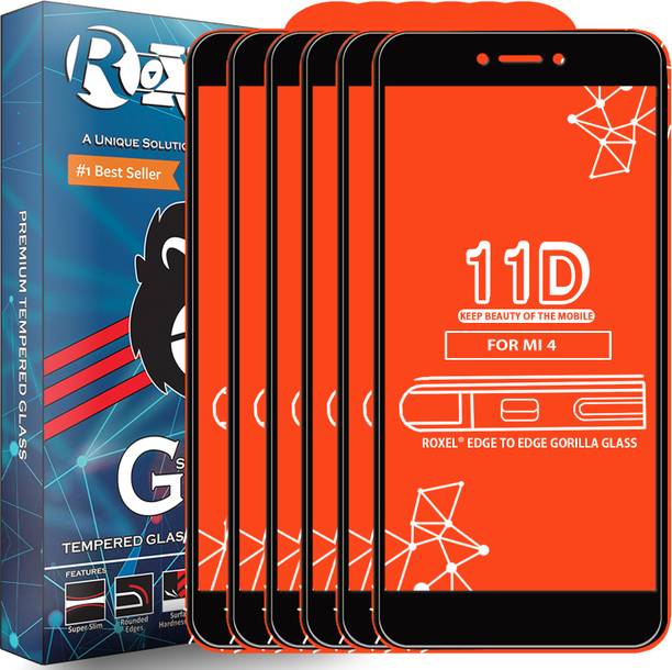 Roxel Edge To Edge Tempered Glass for Mi Redmi 4