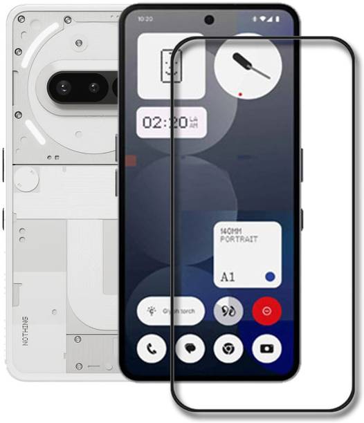 NKCASE Edge To Edge Tempered Glass for Nothing Phone (3a), Nothing Phone 3a