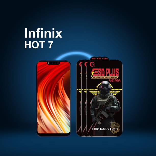 GDMA Edge To Edge Tempered Glass for Infinix Hot 7