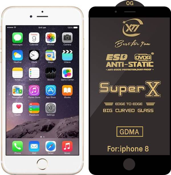 GDMA Edge To Edge Tempered Glass for Apple iPhone 8